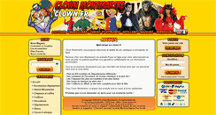 Desktop Screenshot of clown.fr